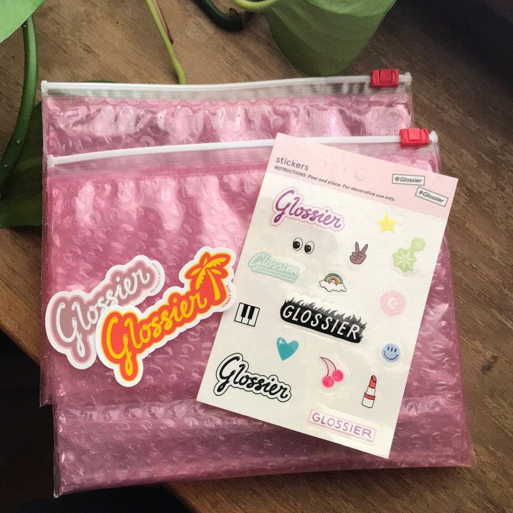 Glossier goodies 🍬